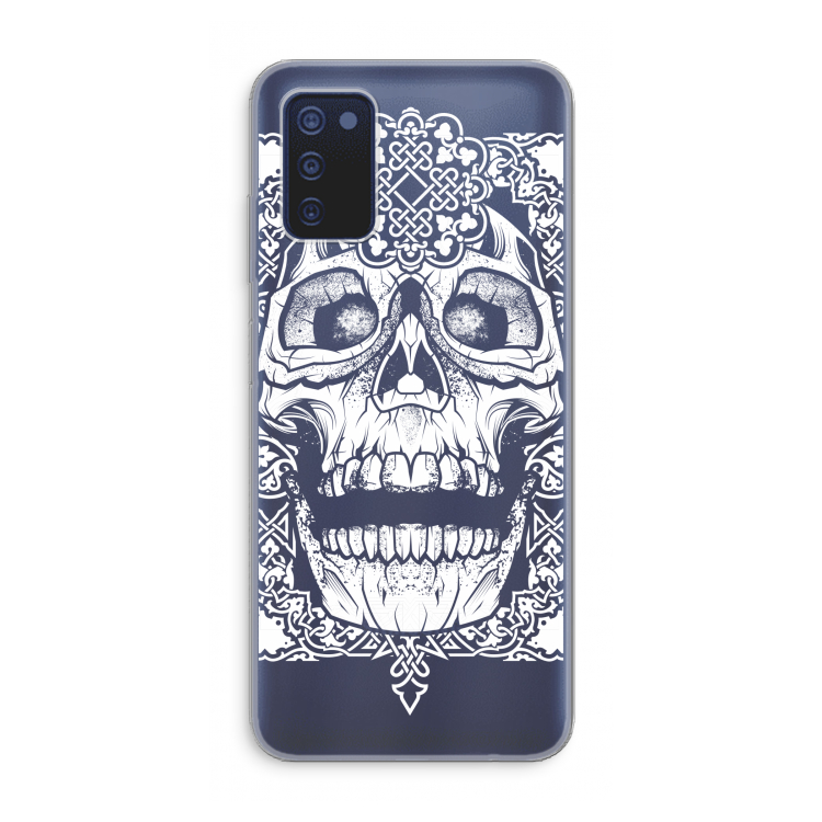 Seek & Destroy: Samsung Galaxy A03s Transparant Hoesje