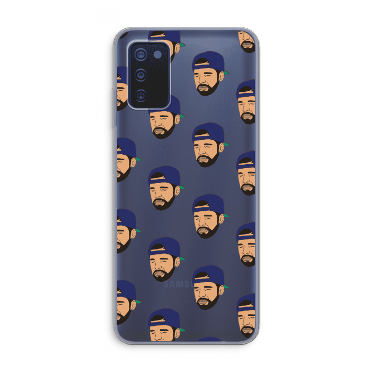 Drake Away: Samsung Galaxy A03s Transparant Hoesje