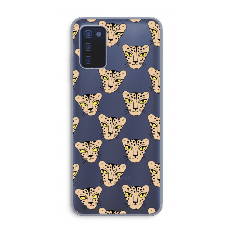 Tijger: Samsung Galaxy A03s Transparant Hoesje