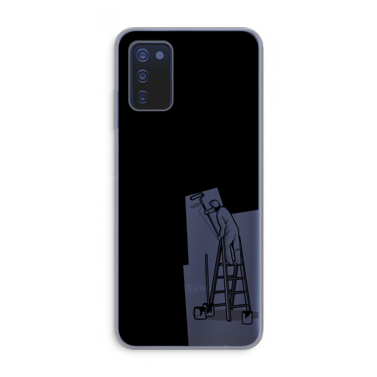 Musketon Painter: Samsung Galaxy A03s Transparant Hoesje