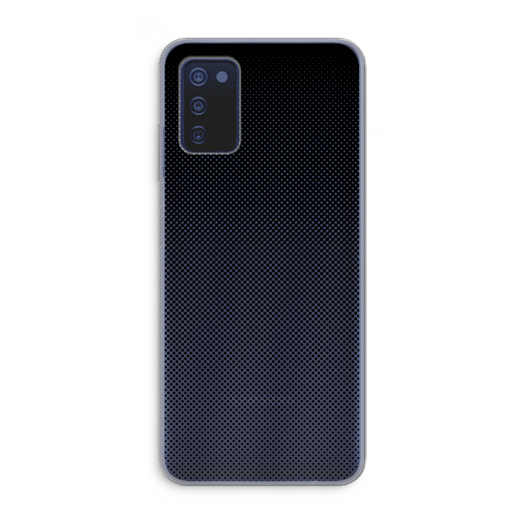 Musketon Halftone: Samsung Galaxy A03s Transparant Hoesje
