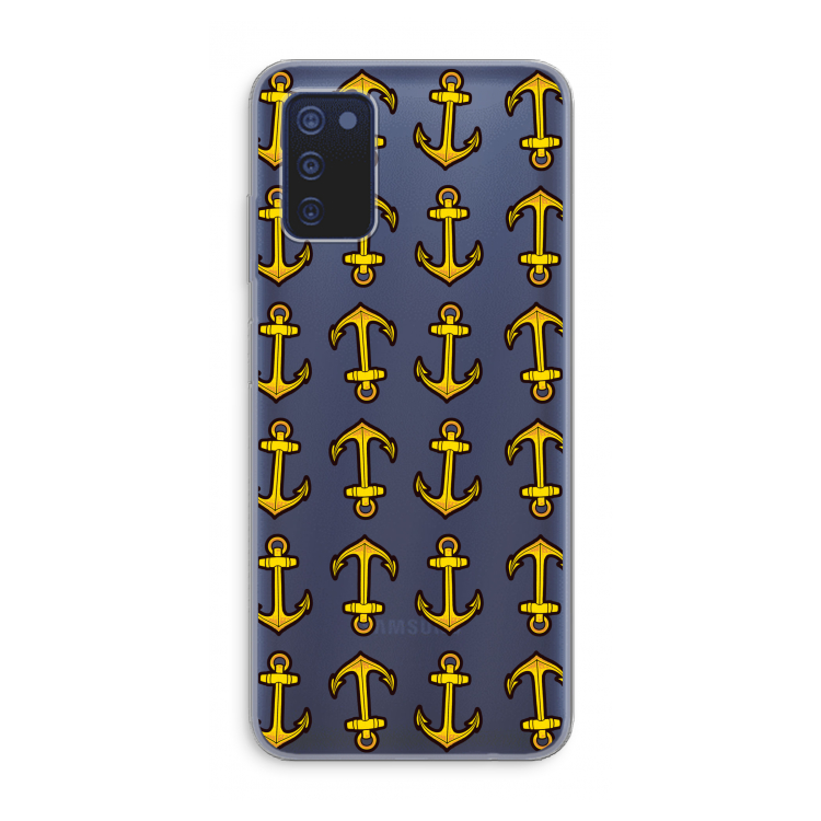 Musketon Anchor: Samsung Galaxy A03s Transparant Hoesje