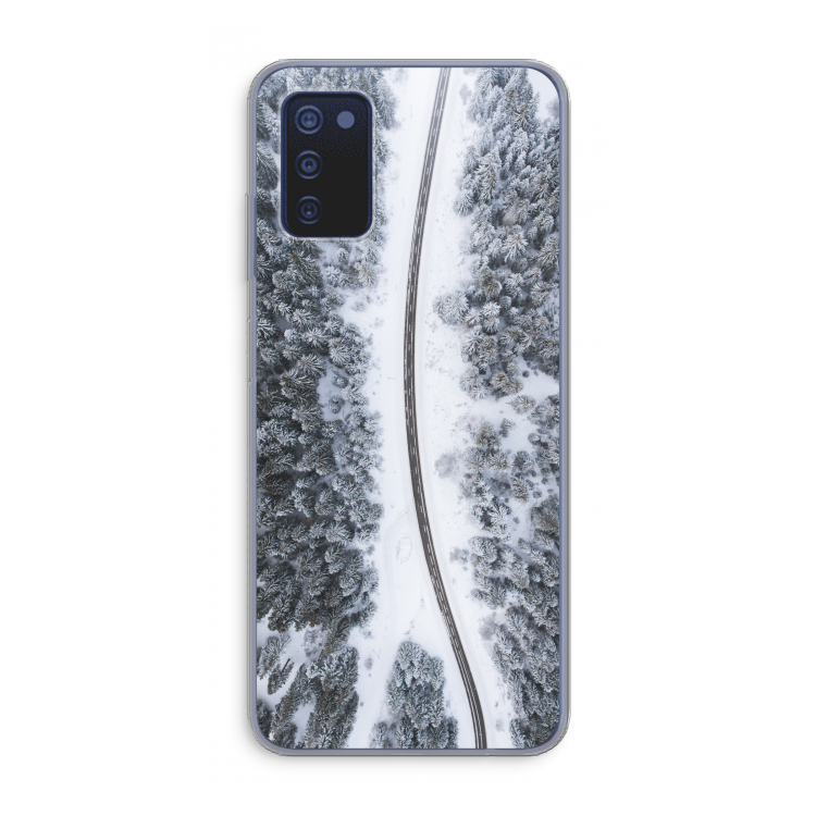 Snøfall: Samsung Galaxy A03s Transparant Hoesje