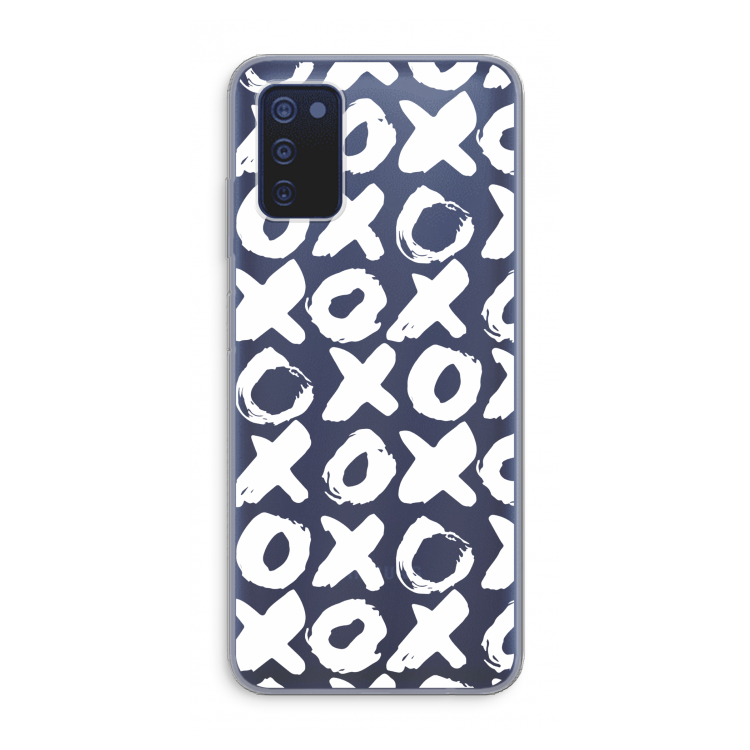 XOXO: Samsung Galaxy A03s Transparant Hoesje
