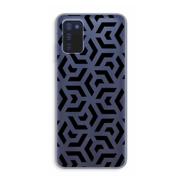 Crazy pattern: Samsung Galaxy A03s Transparant Hoesje