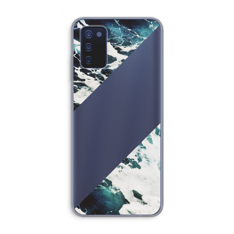 Golven: Samsung Galaxy A03s Transparant Hoesje