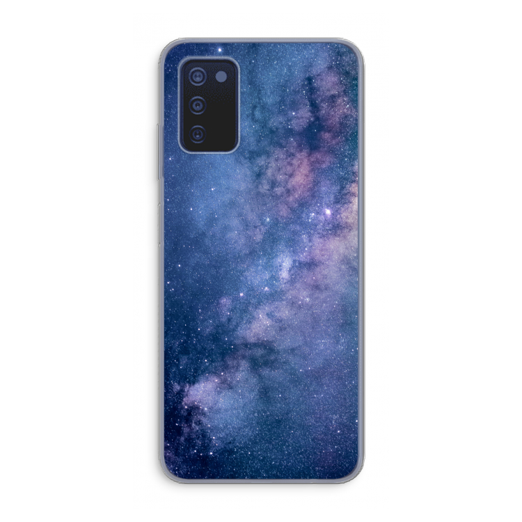 Nebula: Samsung Galaxy A03s Transparant Hoesje