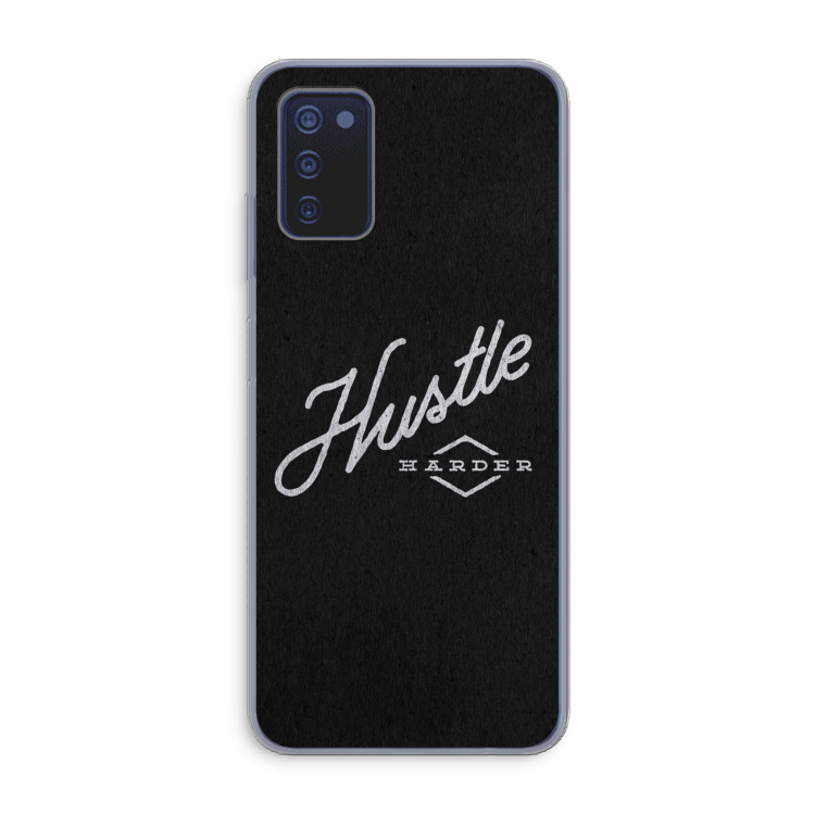 Hustle: Samsung Galaxy A03s Transparant Hoesje