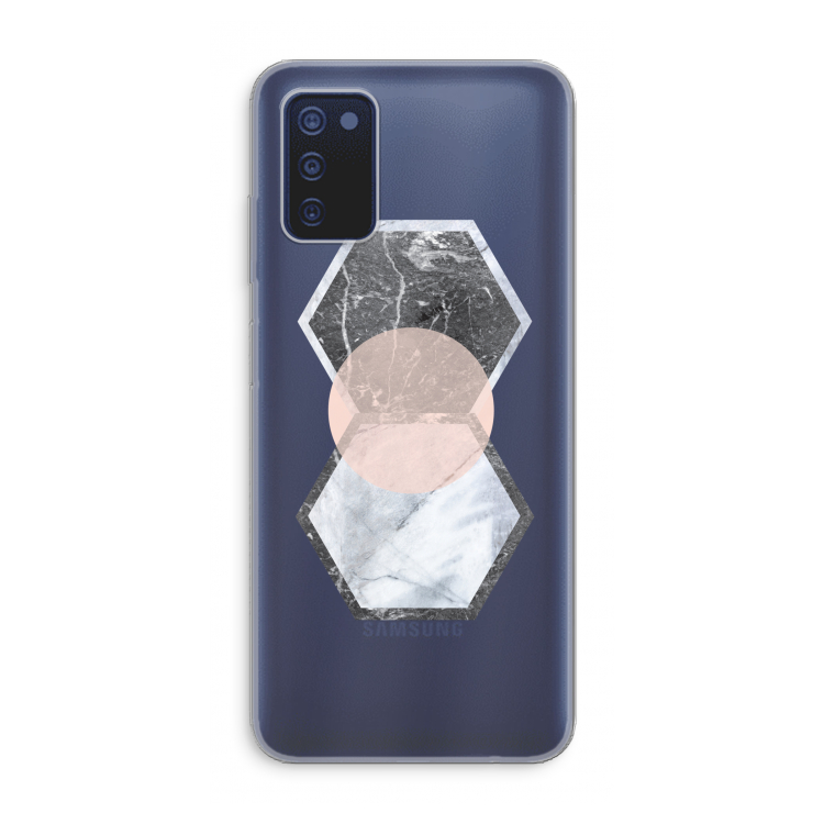 Creatieve toets: Samsung Galaxy A03s Transparant Hoesje
