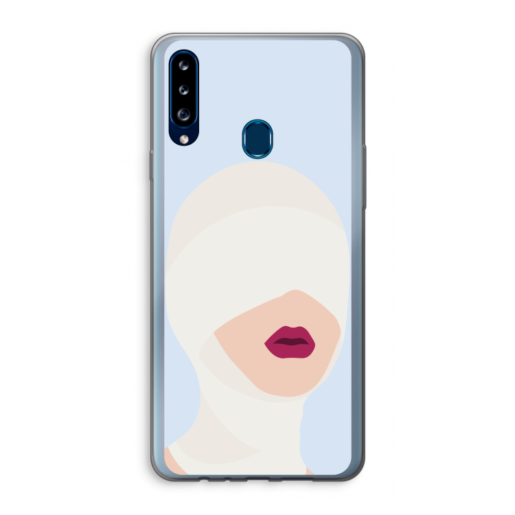 Incognito: Samsung Galaxy A20s Transparant Hoesje