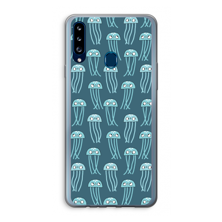 Kwallie: Samsung Galaxy A20s Transparant Hoesje