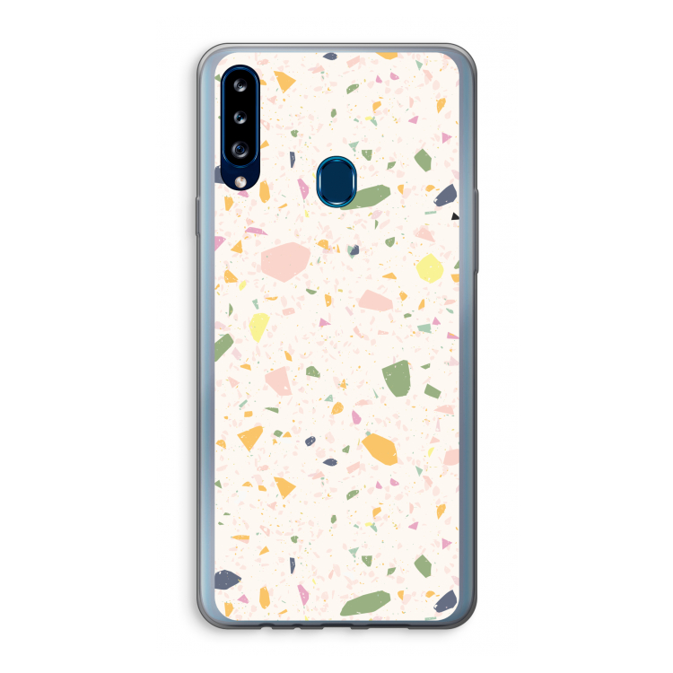 Terrazzo N°21: Samsung Galaxy A20s Transparant Hoesje