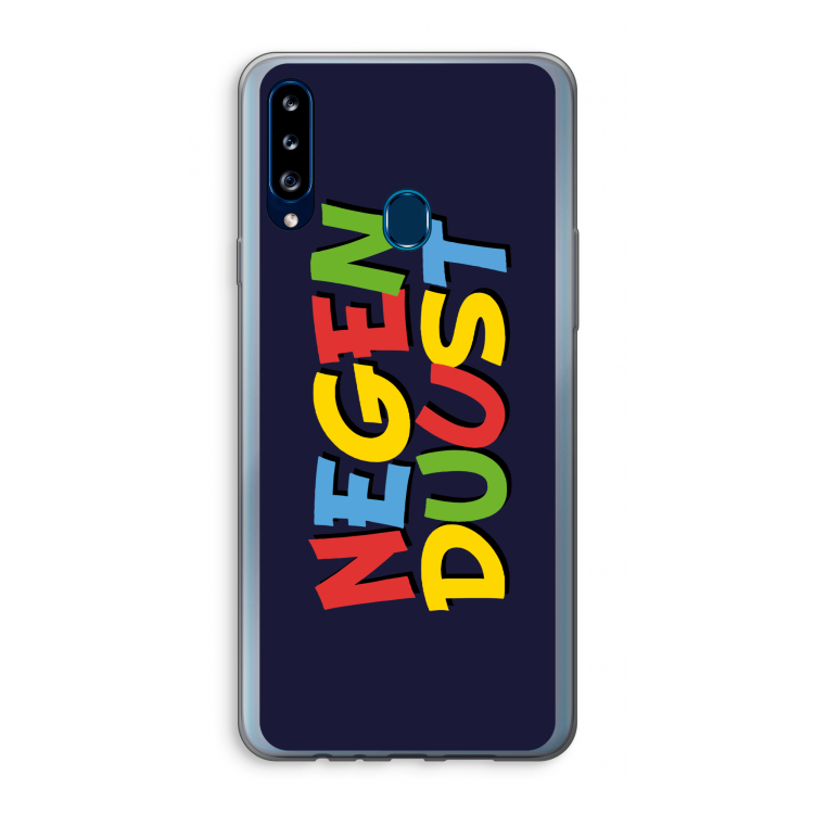 90's One: Samsung Galaxy A20s Transparant Hoesje
