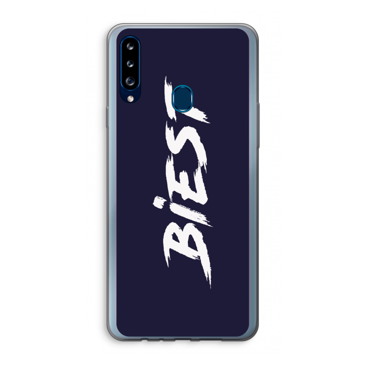 Biest: Samsung Galaxy A20s Transparant Hoesje
