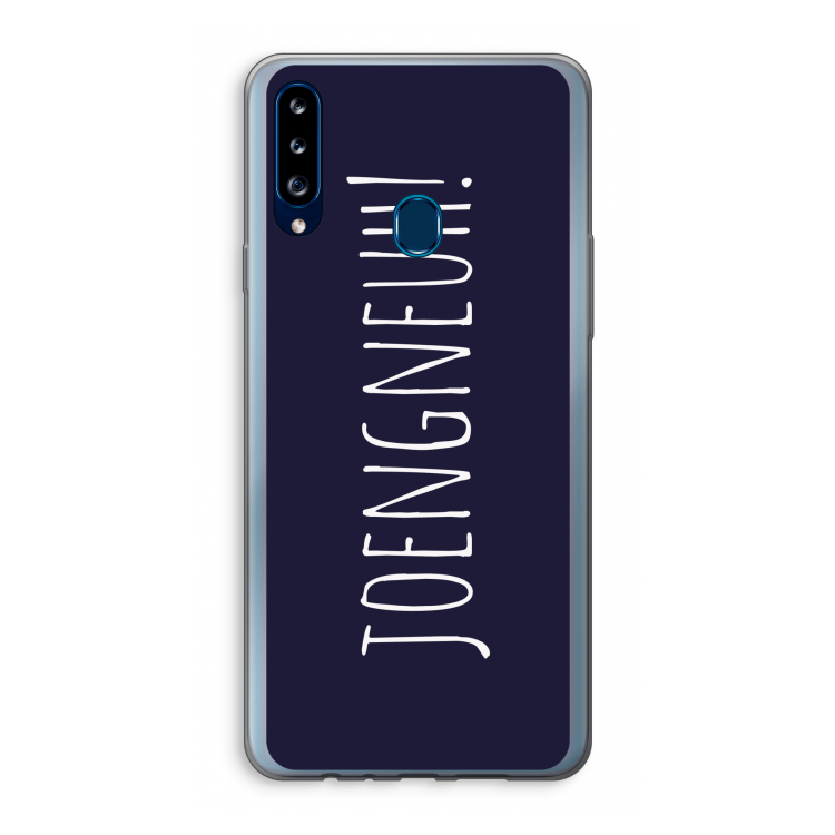 Joengneuh!: Samsung Galaxy A20s Transparant Hoesje