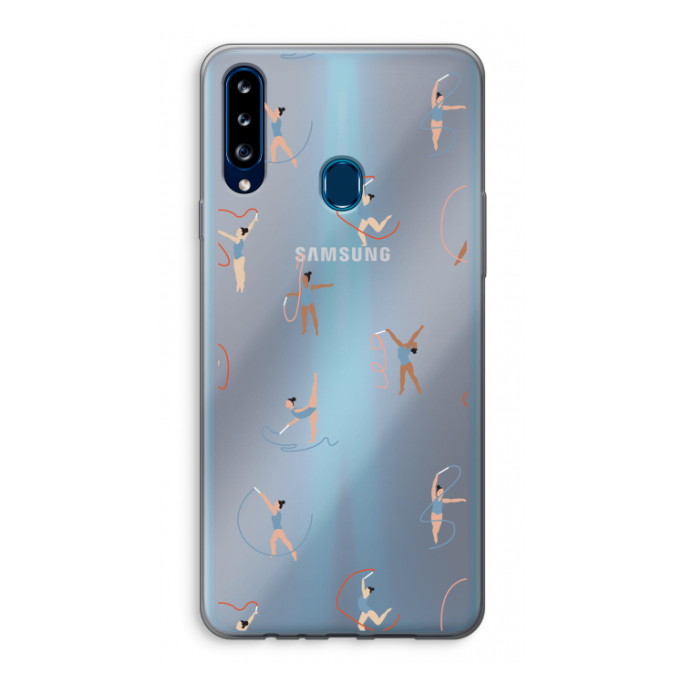 Dancing #3: Samsung Galaxy A20s Transparant Hoesje
