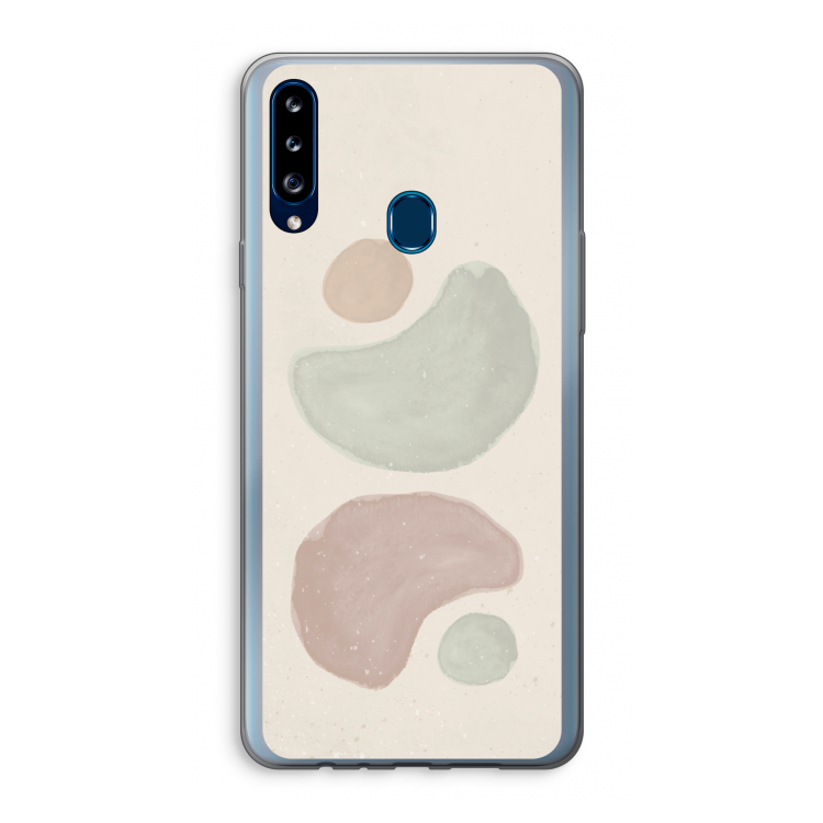 Geo #10: Samsung Galaxy A20s Transparant Hoesje