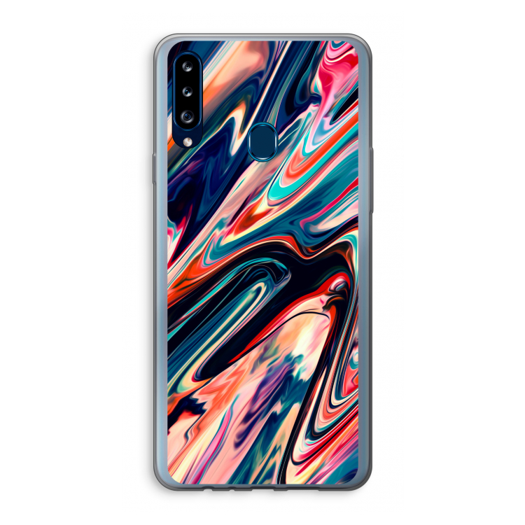Quantum Being: Samsung Galaxy A20s Transparant Hoesje