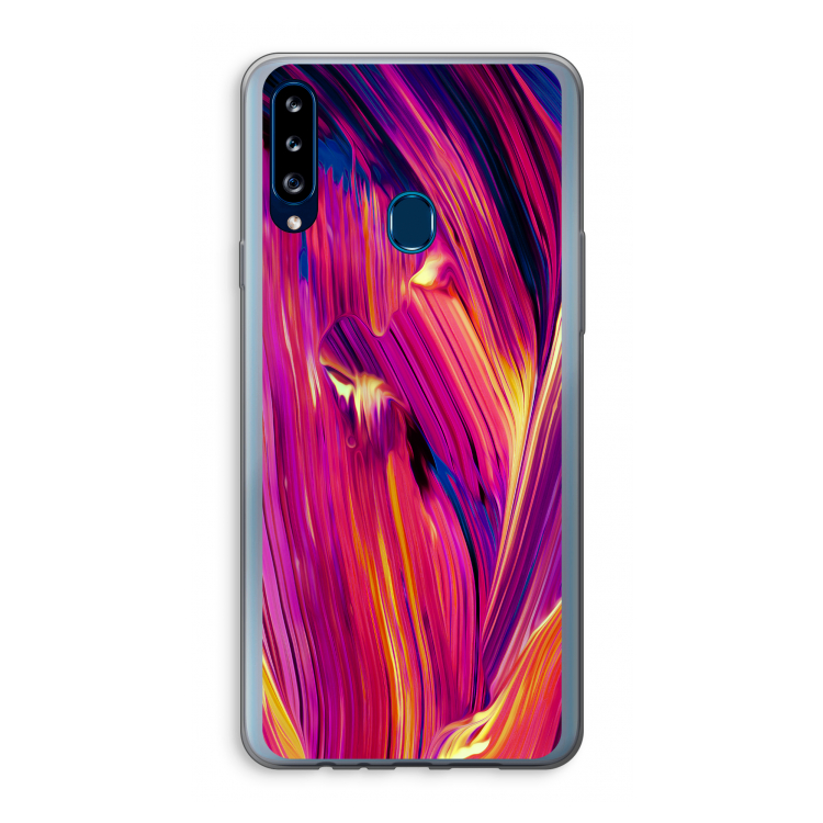 Phoenix: Samsung Galaxy A20s Transparant Hoesje