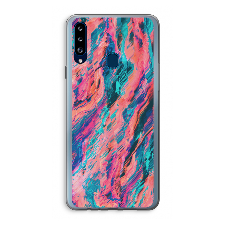 Electric Times: Samsung Galaxy A20s Transparant Hoesje