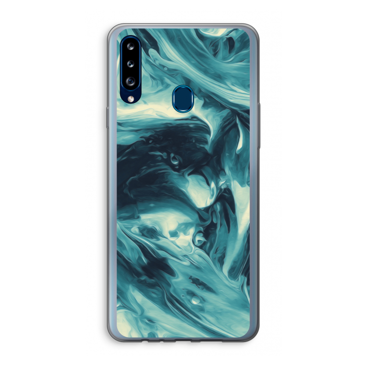 Dreaming About Whales: Samsung Galaxy A20s Transparant Hoesje