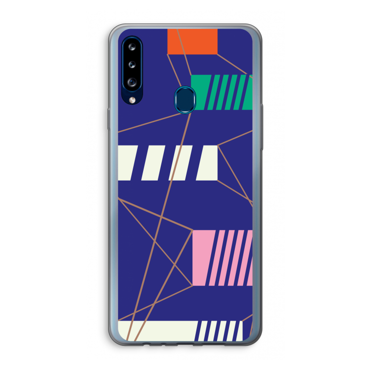Gestalte 5: Samsung Galaxy A20s Transparant Hoesje