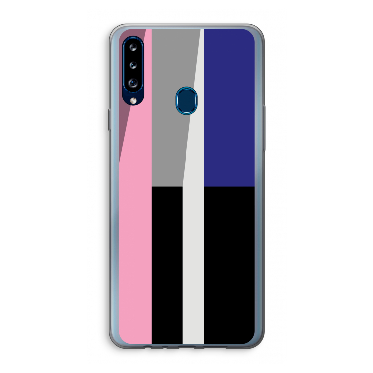 Gestalte 4: Samsung Galaxy A20s Transparant Hoesje