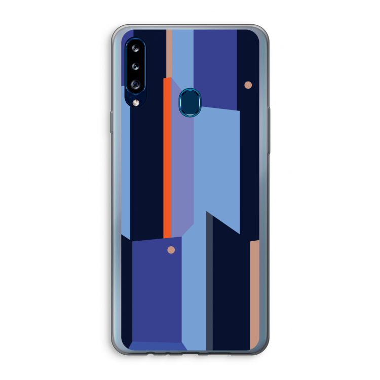 Gestalte 3: Samsung Galaxy A20s Transparant Hoesje