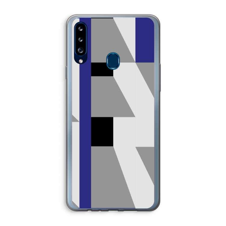 Gestalte 2: Samsung Galaxy A20s Transparant Hoesje
