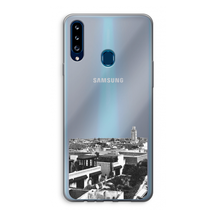 Marrakech Skyline : Samsung Galaxy A20s Transparant Hoesje