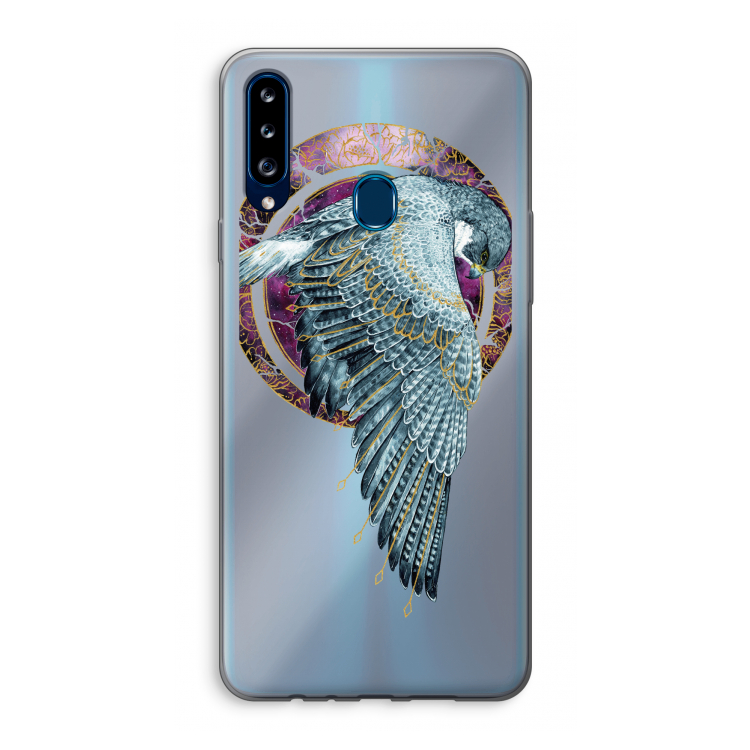 Golden Falcon: Samsung Galaxy A20s Transparant Hoesje