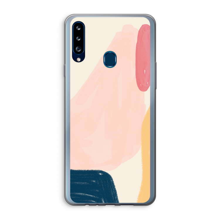 Saturday Flow: Samsung Galaxy A20s Transparant Hoesje