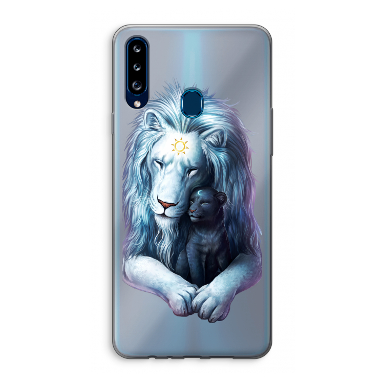 Child Of Light: Samsung Galaxy A20s Transparant Hoesje