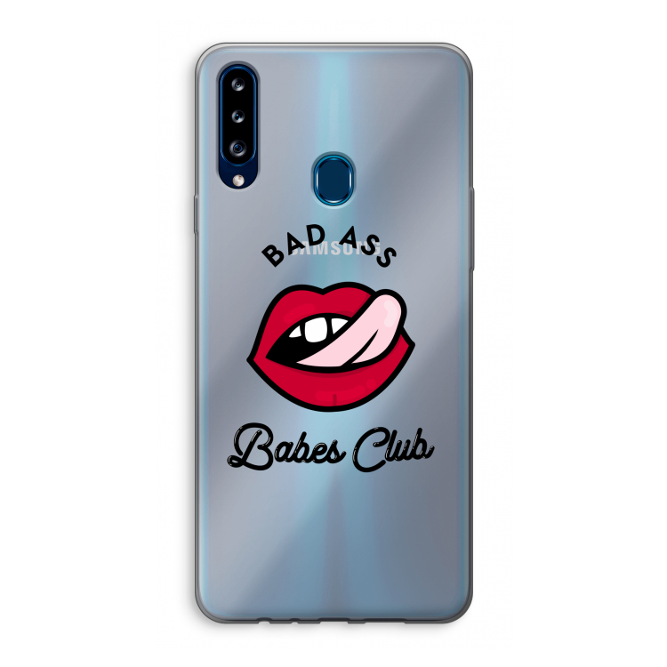 Badass Babes Club: Samsung Galaxy A20s Transparant Hoesje