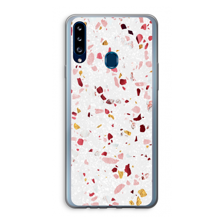 Terrazzo N°9: Samsung Galaxy A20s Transparant Hoesje