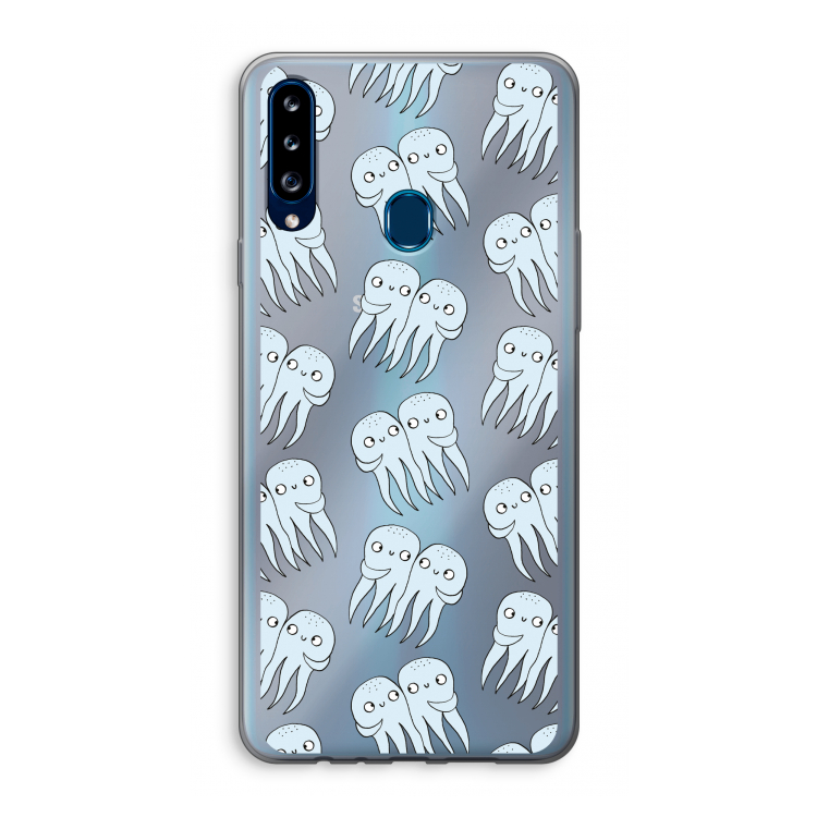 Octopussen: Samsung Galaxy A20s Transparant Hoesje