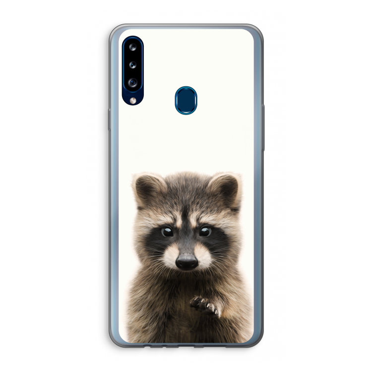 Rocco: Samsung Galaxy A20s Transparant Hoesje
