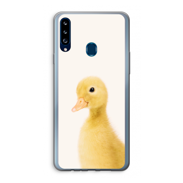 Duke: Samsung Galaxy A20s Transparant Hoesje