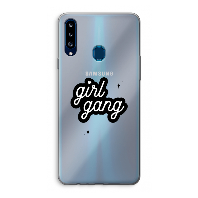 Girl Gang: Samsung Galaxy A20s Transparant Hoesje