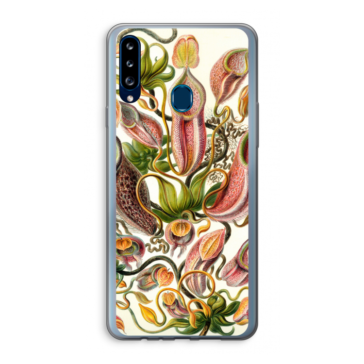 Haeckel Nepenthaceae: Samsung Galaxy A20s Transparant Hoesje