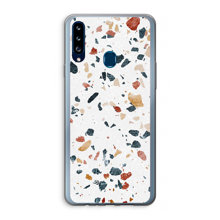 Terrazzo N°4: Samsung Galaxy A20s Transparant Hoesje