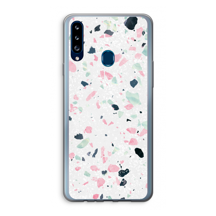 Terrazzo N°3: Samsung Galaxy A20s Transparant Hoesje