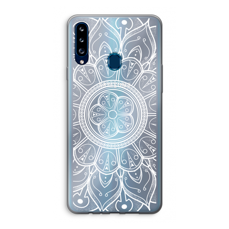 Roses Are Red: Samsung Galaxy A20s Transparant Hoesje