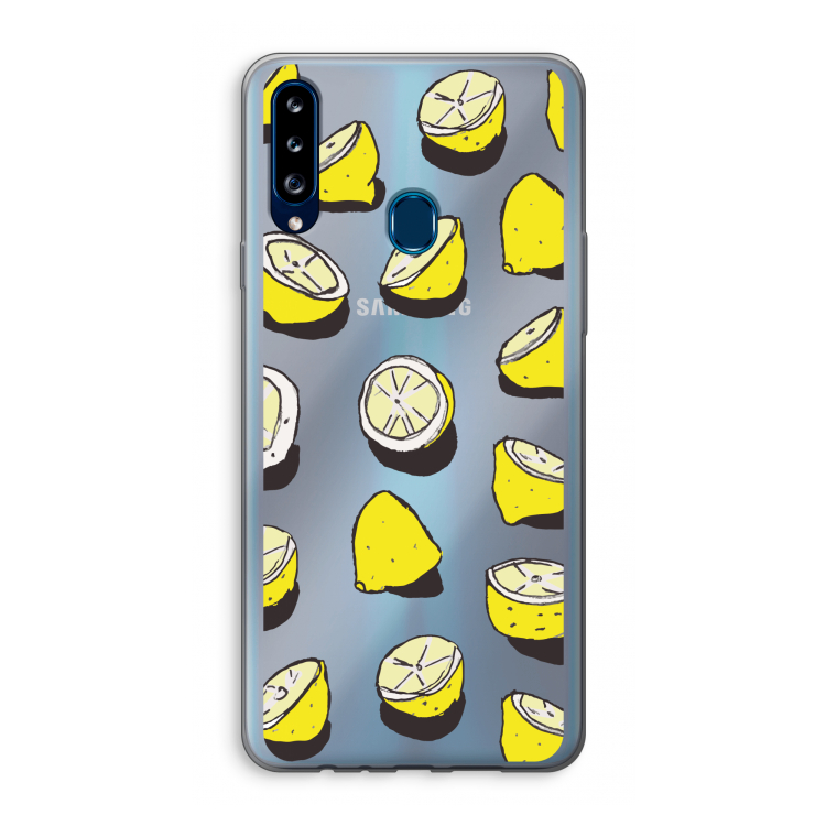 When Life Gives You Lemons...: Samsung Galaxy A20s Transparant Hoesje