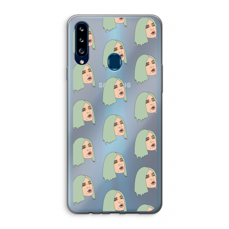 King Kylie: Samsung Galaxy A20s Transparant Hoesje