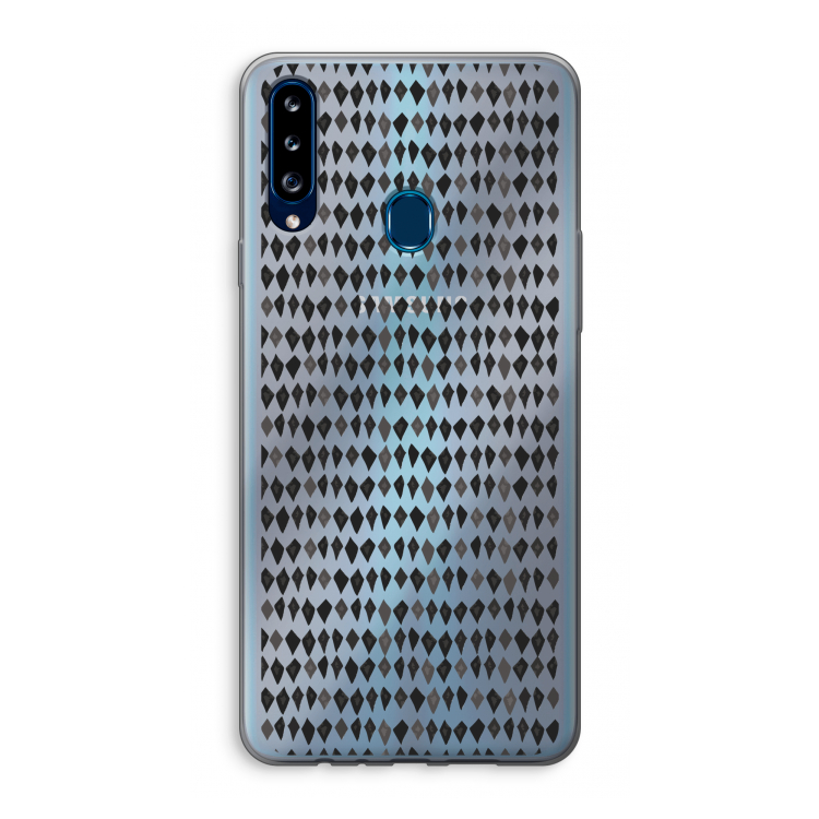 Crazy shapes: Samsung Galaxy A20s Transparant Hoesje