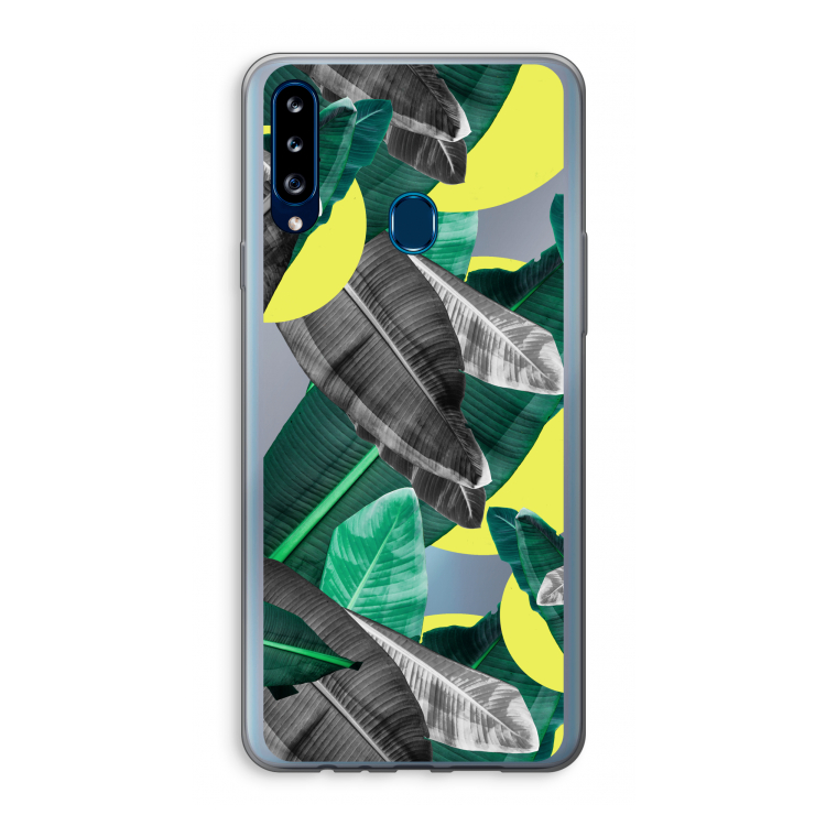 Fantasie jungle: Samsung Galaxy A20s Transparant Hoesje