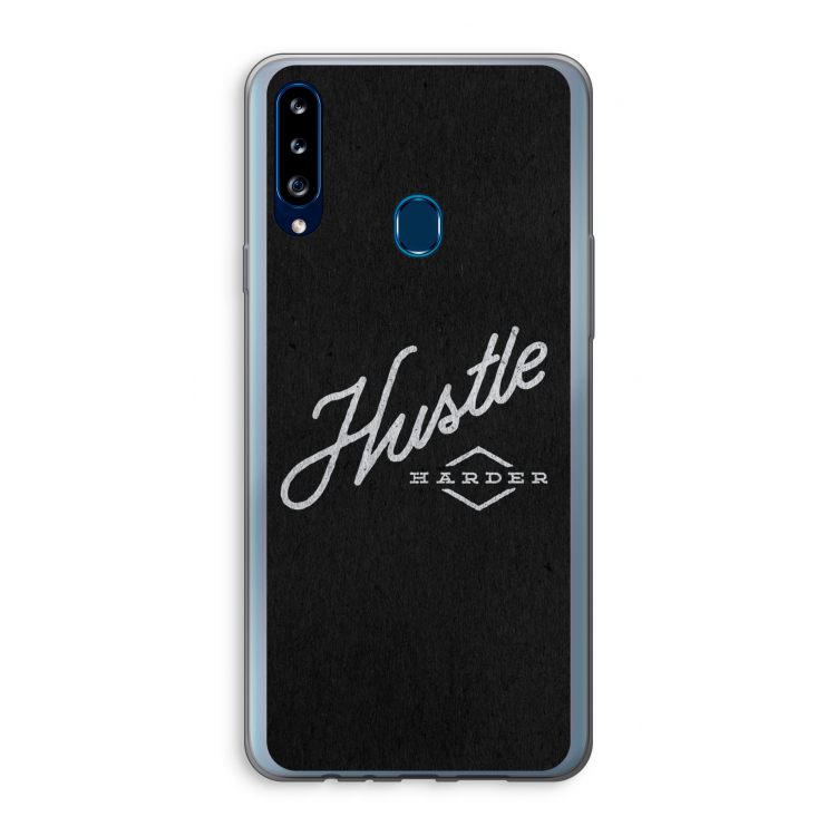 Hustle: Samsung Galaxy A20s Transparant Hoesje