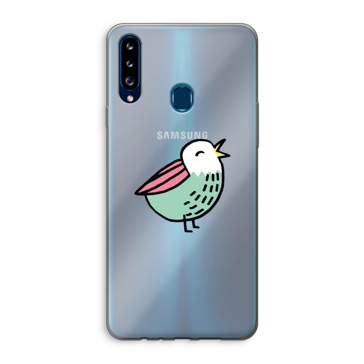 Birdy: Samsung Galaxy A20s Transparant Hoesje