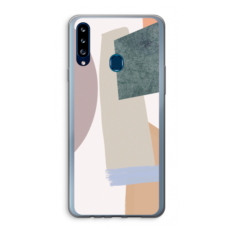 Lindo: Samsung Galaxy A20s Transparant Hoesje